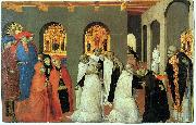 Stefano di Giovanni Sassetta Miracle of the sacrament Spain oil painting artist